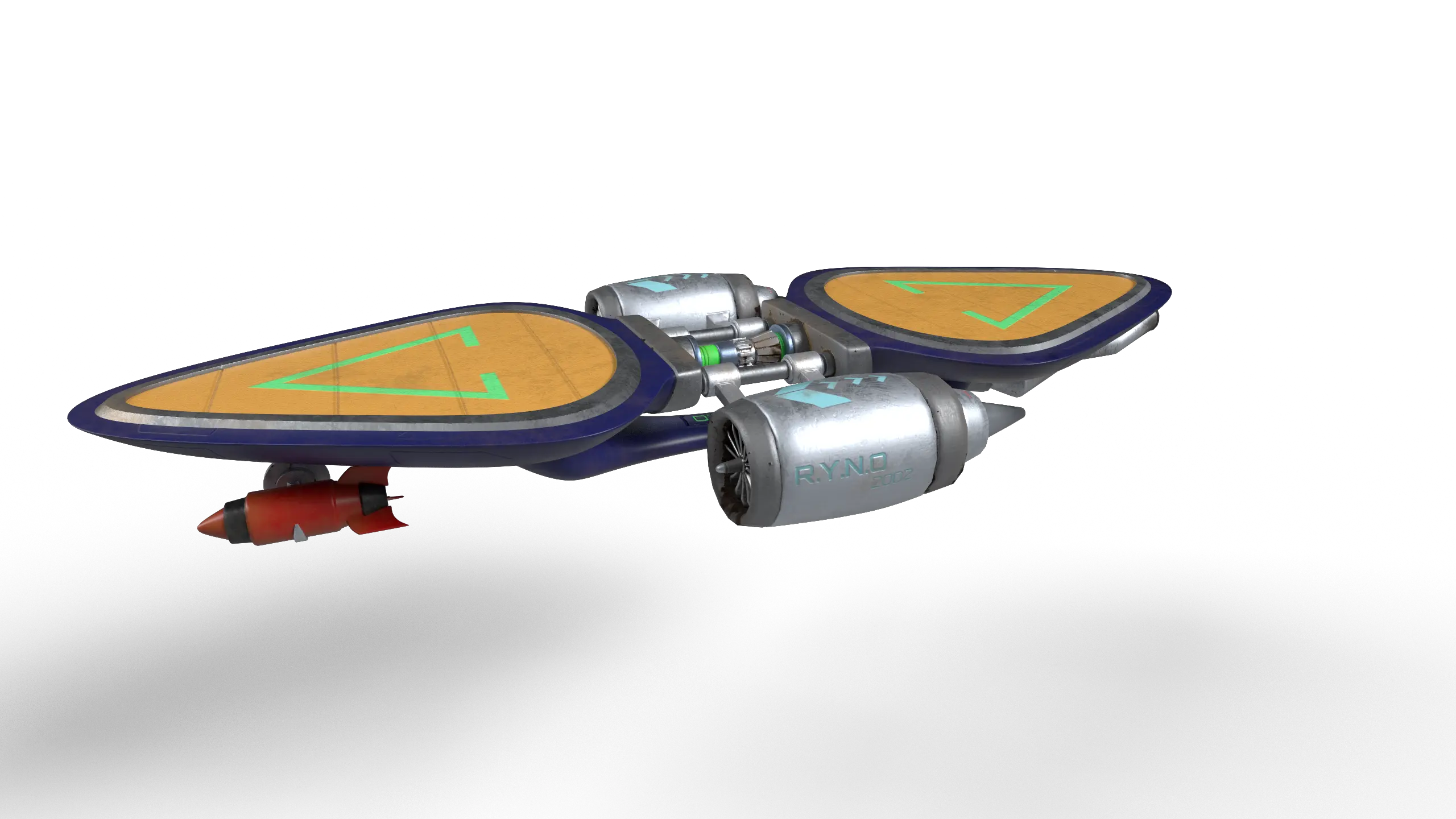 Hoverboard Front View